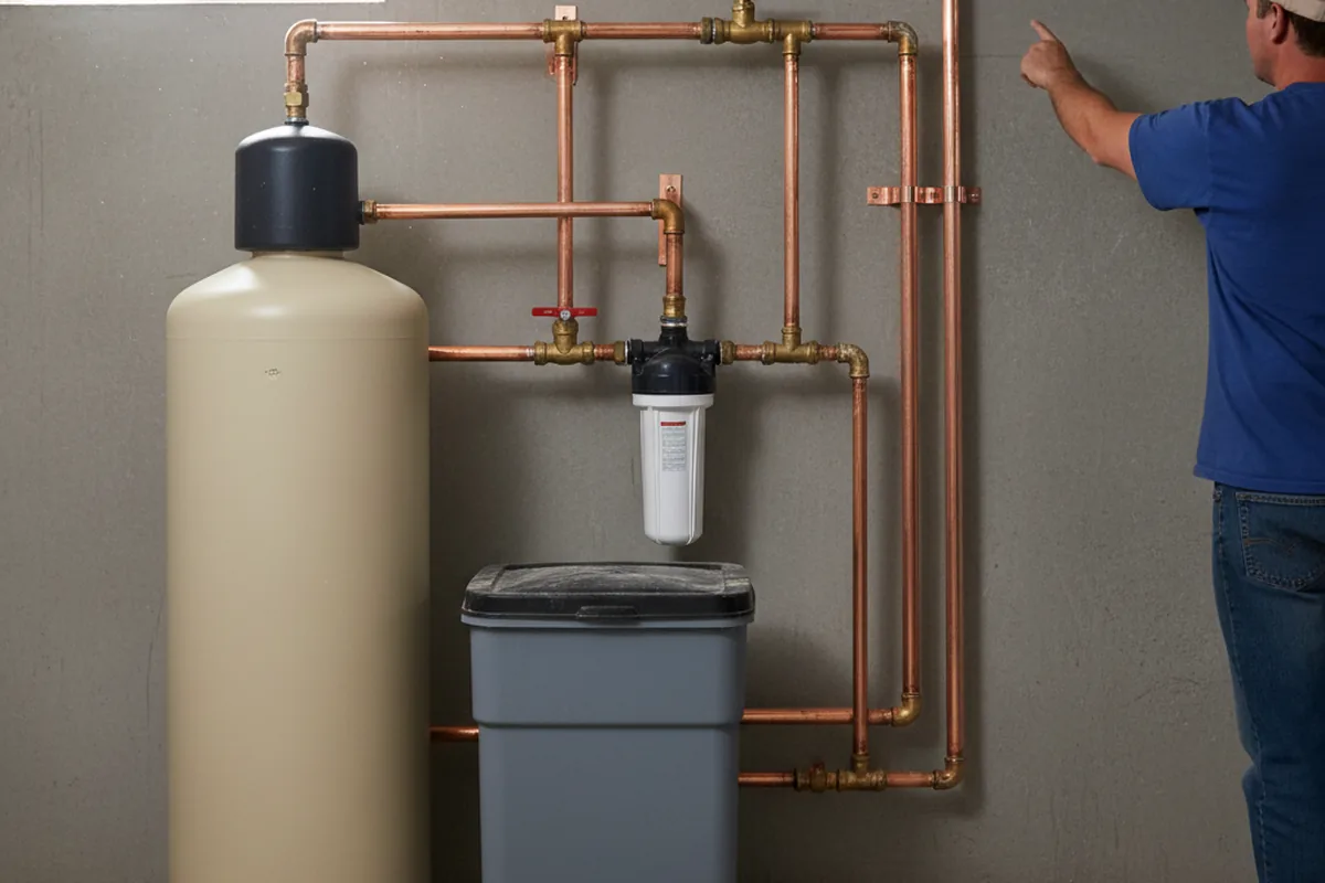 Whole-house water treatment system installed in Readsboro
